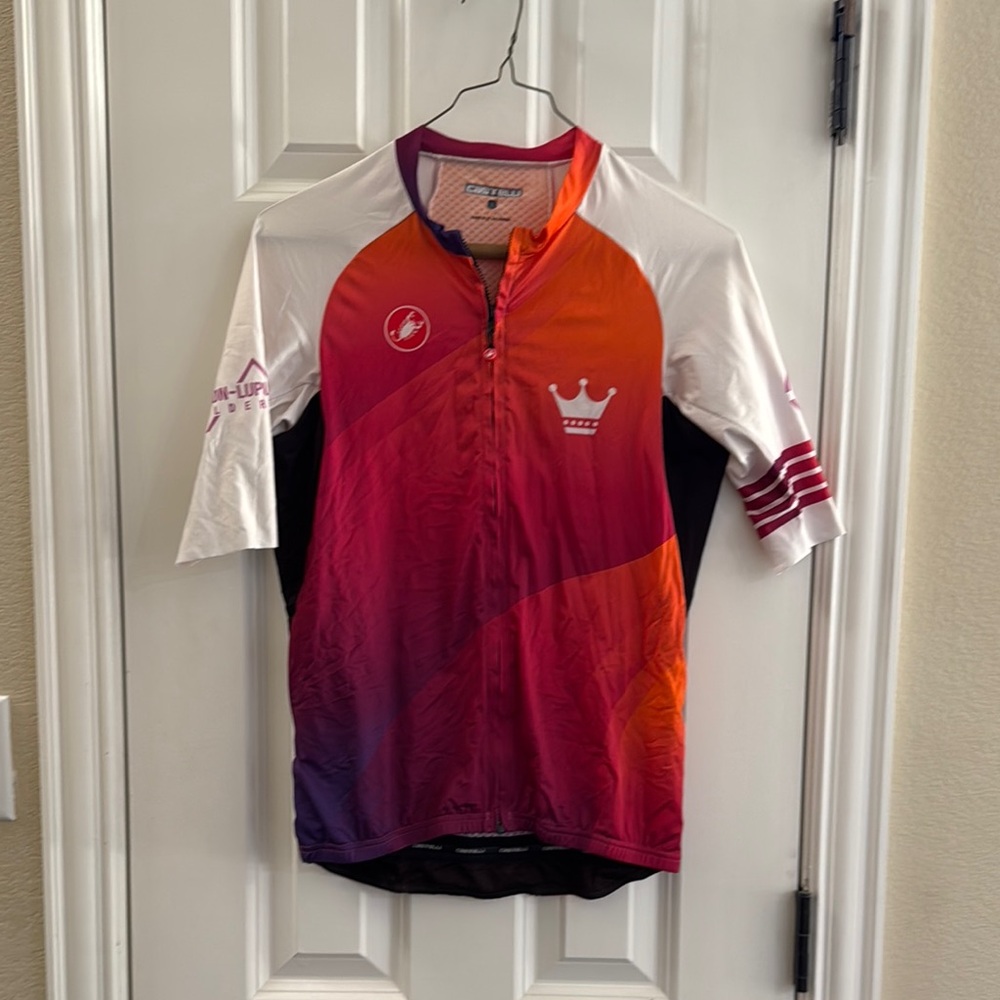Violet Crown Multicolor Cycling Jersey